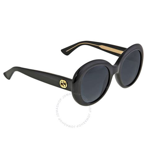 gucci occhiali dasole gg 3815 s|Gucci Black Crystal Round Frame Ladies Sunglasses GG3815/S .